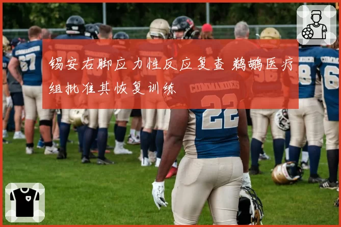 锡安右脚应力性反应复查 鹈鹕医疗组批准其恢复训练